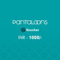 Pantaloons e-Voucher Rs.1000
