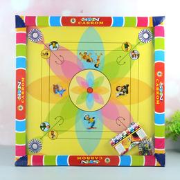 2 in 1 Carrom Board & Snake Ladder