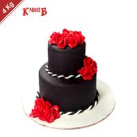 Kabhi B Red & Black Cake 4 Kg