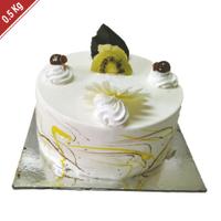 Kabhi B Round Vanila Cake 0.5 Kg
