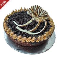 Kabhi B Round Chocolate Cake 0.5 Kg