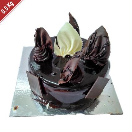 Kabhi B Round Yummy Chocolate Cake 0.5 Kg
