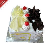 Kabhi B Square Vanila Cake 0.5 Kg