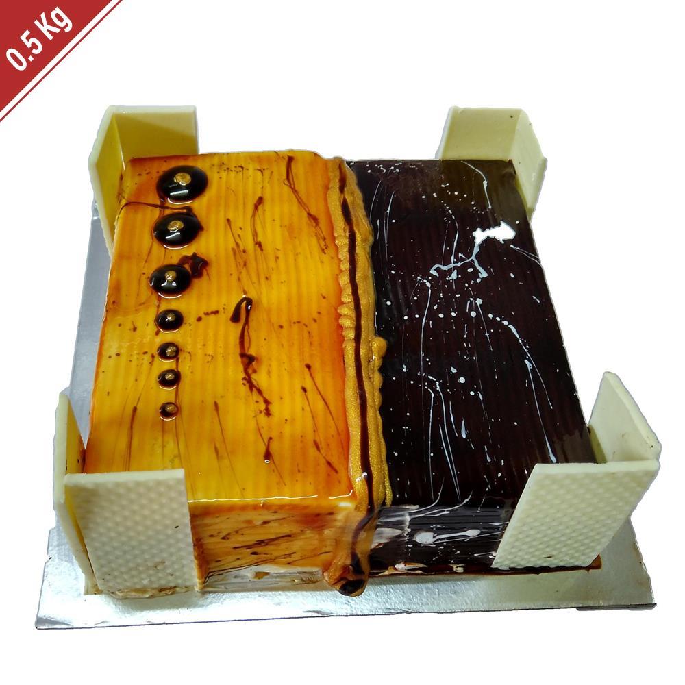 Kabhi B Square Tasty Cake 0.5 Kg | Kabhi B Bakery