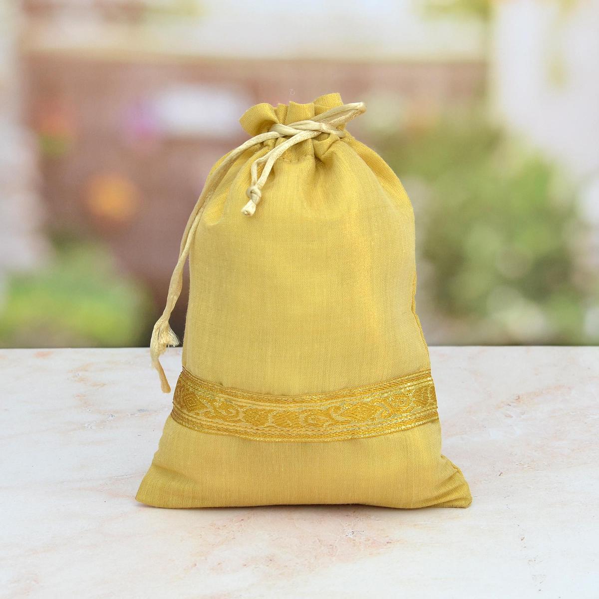 golden potli bag