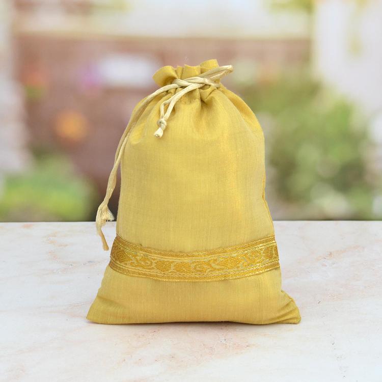 Golden Potli Bag