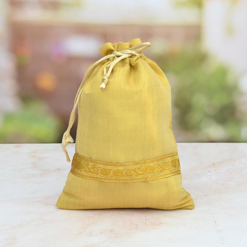 golden potli bag