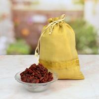 Dry Fruit Hamper - 250gm Gojiberries in a Potli Bag