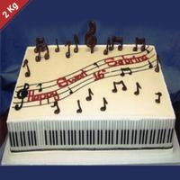 Musical Cake from Amer Bakery - 2 Kg