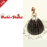 Bake n Shake Barbie Cake 2 kg