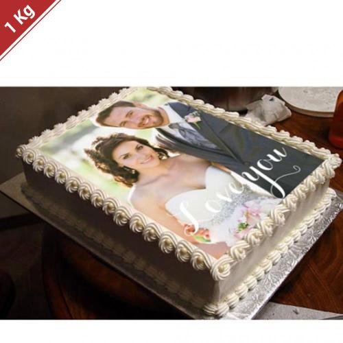 Customized Photo Cake 1 Kg