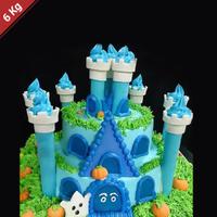 Blue Castle Cake from Just Bake - 6 Kg