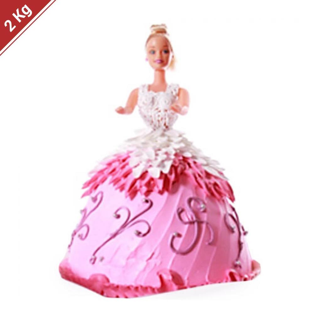 How To Make Princess Cake For Girls Birthday | Amazing Barbie Doll Cake  Decorating Ideas #8 | Princess doll cake, Barbie doll cakes, Doll cake