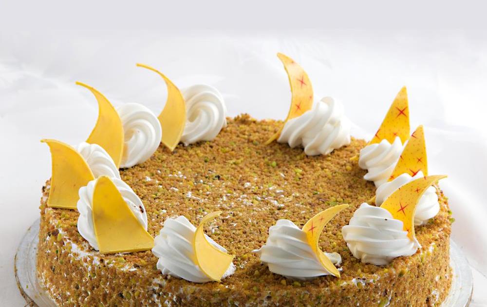 Mango Pista Torte 1 Kg Cakes to Bangalore
