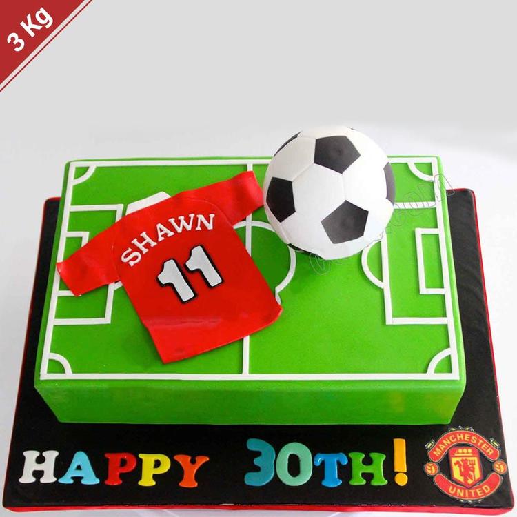 The oven classics Football Cake 3 Kg