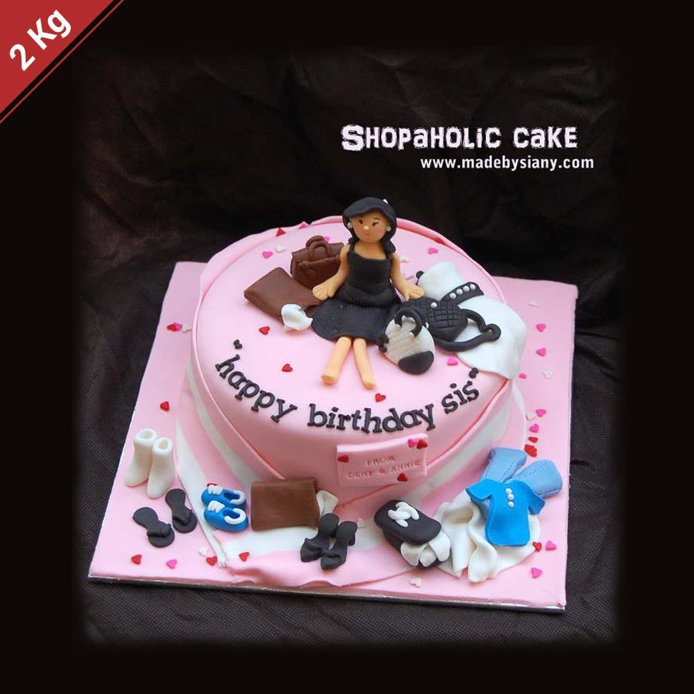 Shopaholic Cake - Etsy