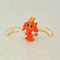 Cute Orange Dragon Rakhi