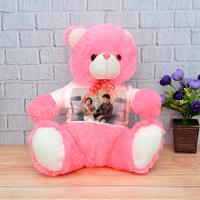 Pink Bear Personalized Teddy
