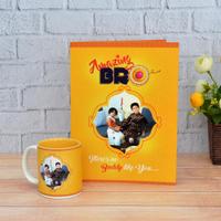 Amazing Bro Personalized Mug & Card