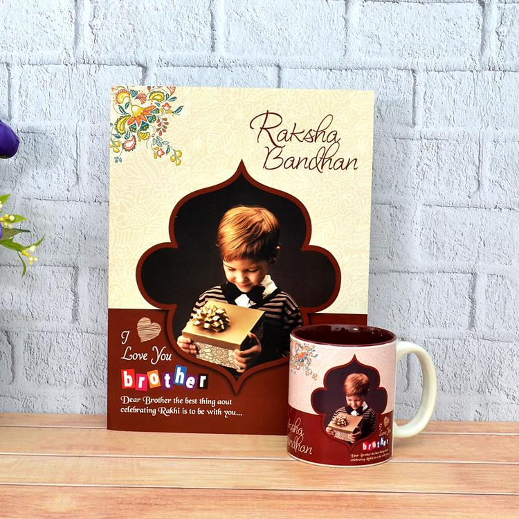 Brown Mug & Card for Kids