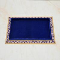 Blue Handmade Thali