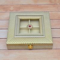 Silver & Golden Square Designer Box