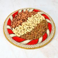 Kaju, Almond & Raisins in a Thali