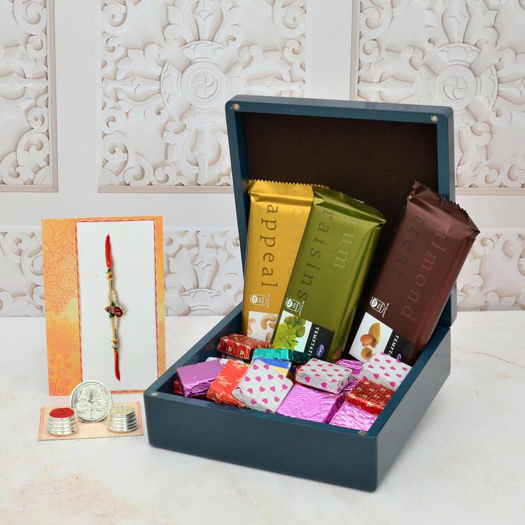 Temptation & Hand Made Chocolates & Rakhi