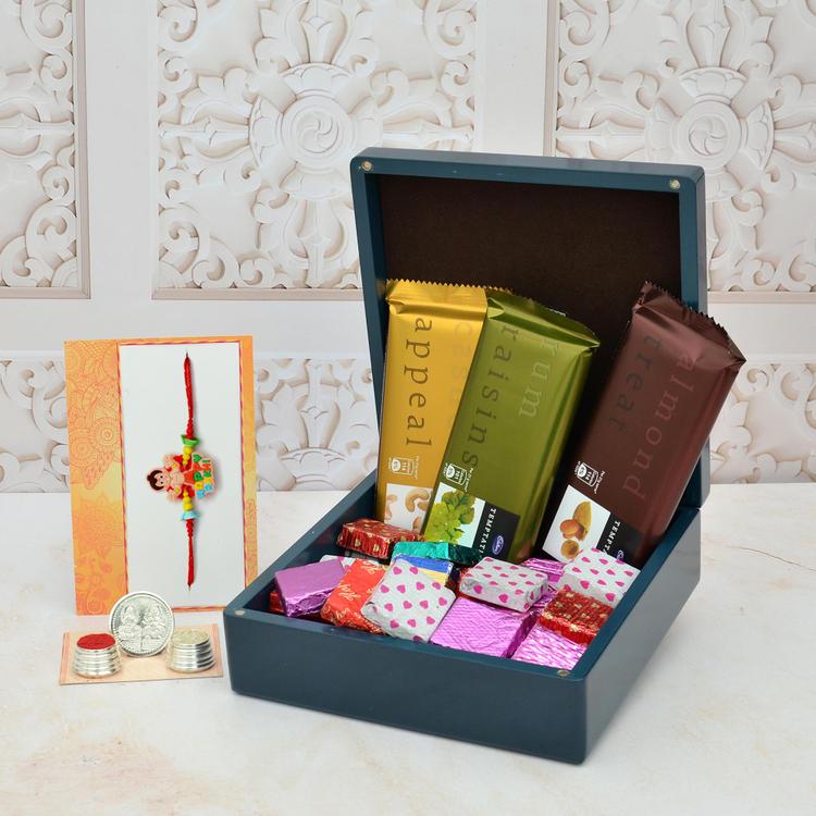 Temptation, Hand Made Chocolates, Kids Rakhi