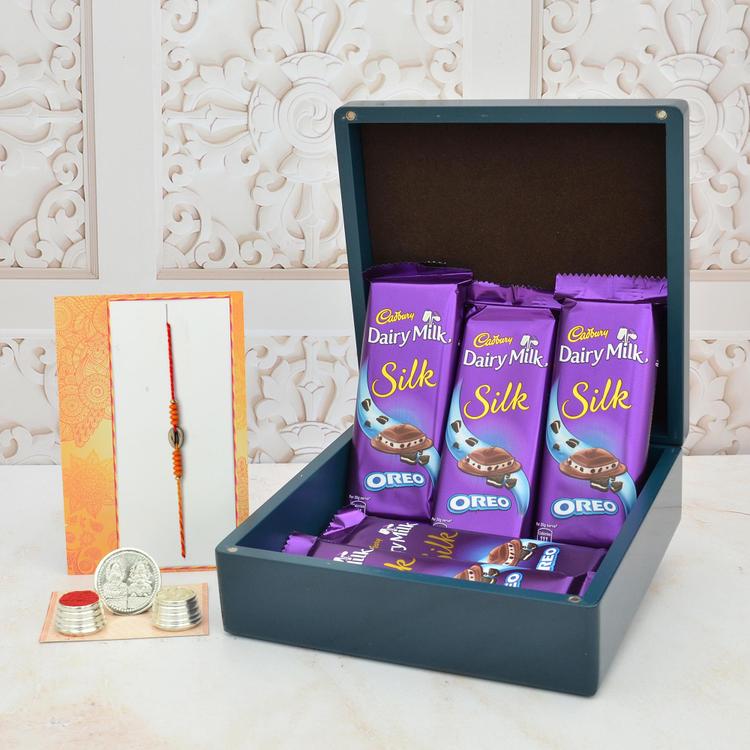 Rakhi Silk Oreo & Rakhi