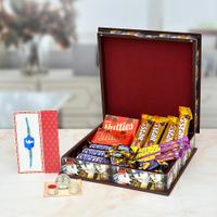 Nutties, 5 Star, Munch, Snickers & Rakhi