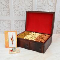 Rakhi 1.5 kg Kaju, Almond, Raisins & Rakhi