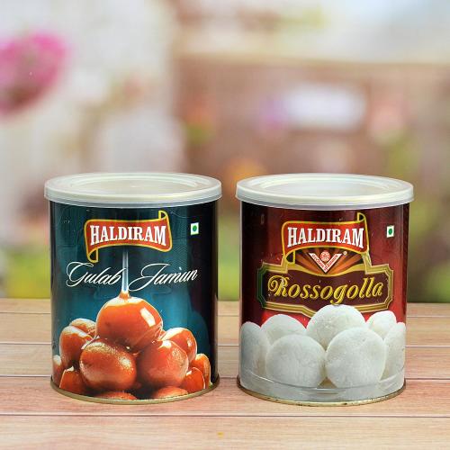 Haldiram Gulabjamun & Rasgulla