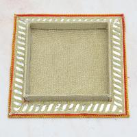 Cream Color Handmade Thali