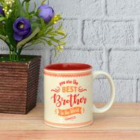 Red and White Brother Mug