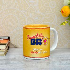 Yellow Amazing Bro Mug