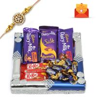 Chocolate Rakhi Express Gift Tray