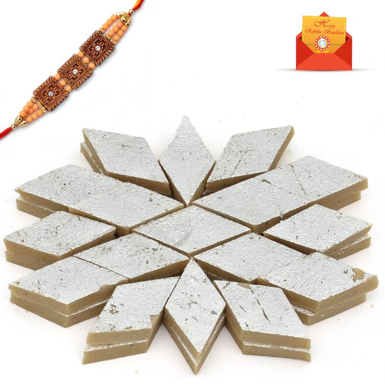 Delectable Kaju Barfi & Rakhi