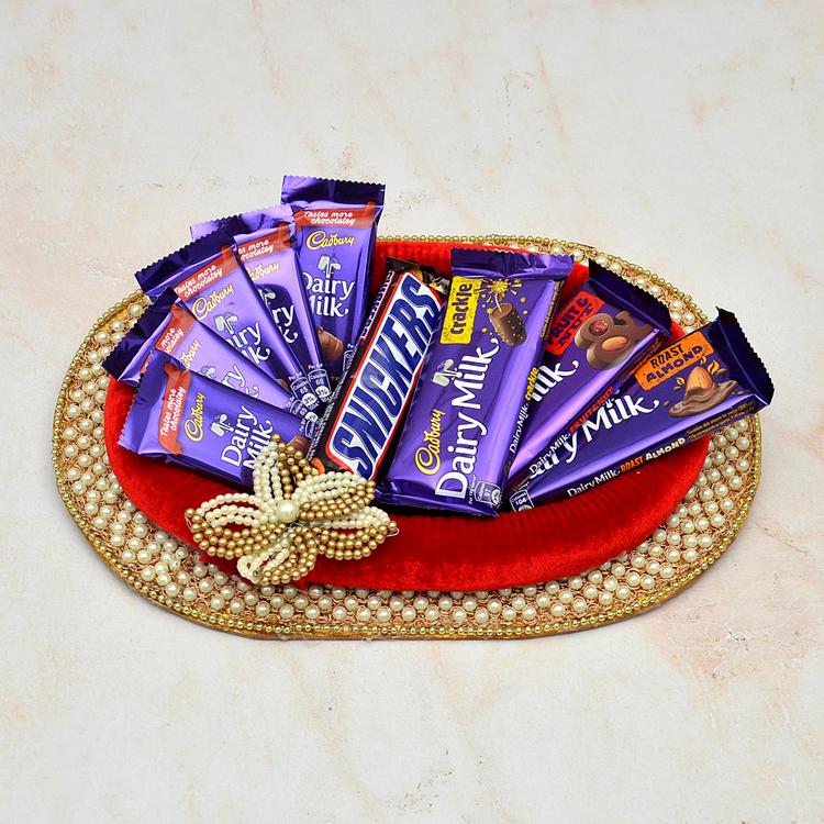 Dairy Milk, Snicker Thali