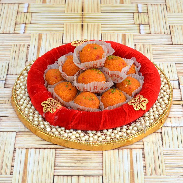 Motichur Laddu Thali Same Day