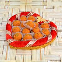 Sweets Thali - Laddu & Thali (Express Delivery)