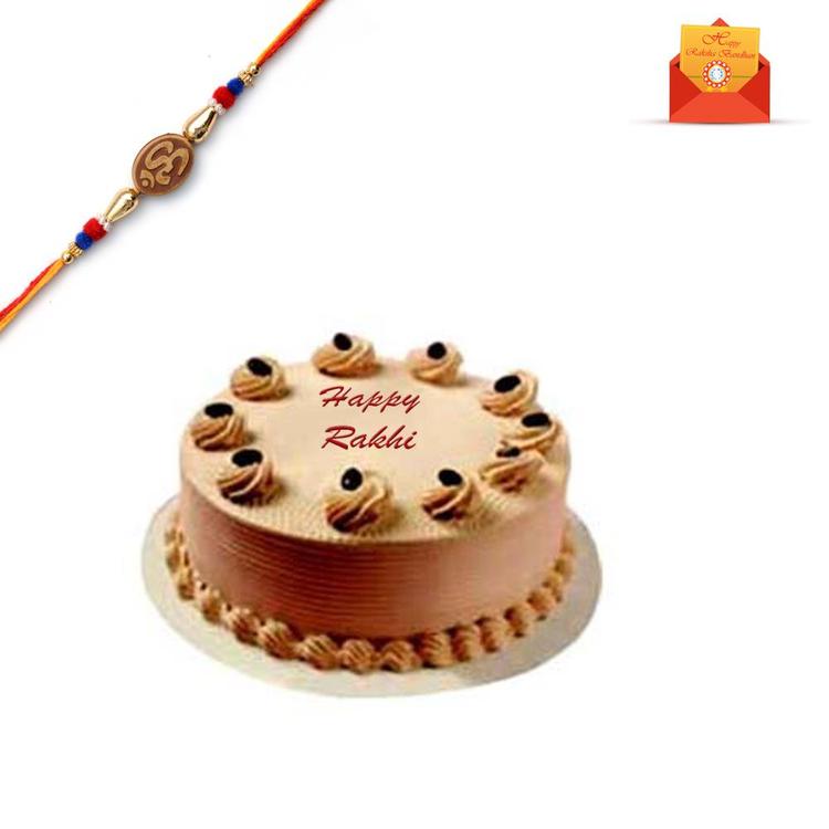 Delightful Combo of Cake & Rakhi