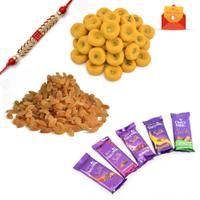 Rakhi Express - Modish Hamper with Rakhi