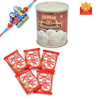 Rakhi Express - Prepossessing Hamper with Rakhi