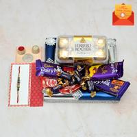 Great Rakhi Chocolate Thali Express Delivery