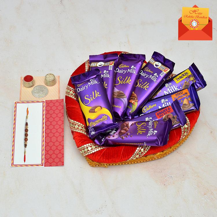 Rakhi Chocolate Thali - 2