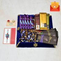 Delightful Rakhi Express Chocolate Thali