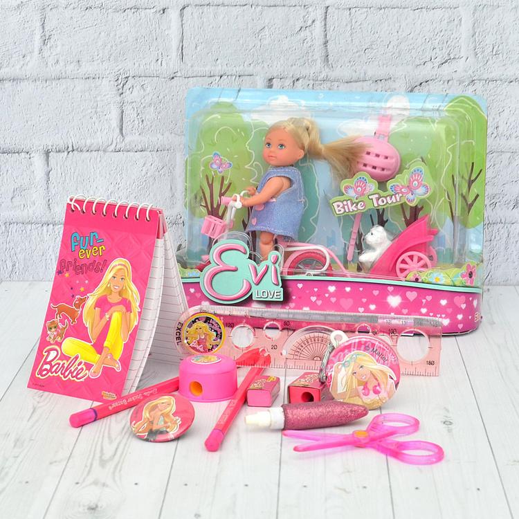 Barbie Funtastic Stationery & Evi Love Bike