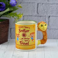 Monkey Shape Handel Personalized Mug