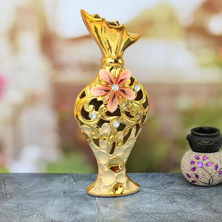 Aristocratic Decorated Flower Vase